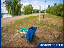 Как выглядит единственный городской пляж в преддверии начала купального сезона