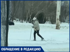 «Кому Домбай, а кому и проспект Курчатова»:  лыжница в центре Волгодонска восхитила горожан