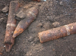 Возле хутора Грузинов нашли несколько снарядов Великой Отечественной