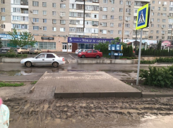 Молодые мамы требуют убрать грязь с пешеходных переходов в Волгодонске 