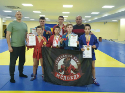 Ряд наград завоевали юные волгодонцы на первенстве региона по самбо 