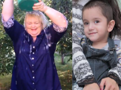 Ольга Петрова не испугалась прохладной погоды и приняла ледяной душ