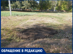 «После обращения в «Блокнот» опасные ямы засыпали через несколько часов!»: волгодончанка