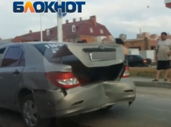 Последствия серьезного ДТП с участием четырех машин на Степной попали на видео