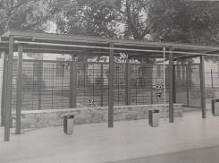 Появилось изображение самой большой в городе ГИГА-остановки для дачников в Шлюзах