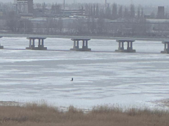 Первый пошел: любитель зимней рыбалки вышел на тонкий лед