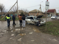 В Волгодонске «пятнашка» попала под микроавтобус