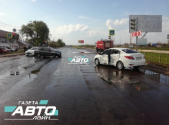 Пять человек пострадали в аварии на перекрестке Железнодорожная-Школьный