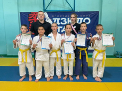 Волгодонцы успешно выступили на Всероссийском турнире по дзюдо в Таганроге 