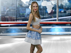 О погоде в новогоднюю ночь рассказала очаровательная Снегурочка