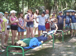 В лагере «Ивушка» маленькие волгодонцы попытались спасти тонущего «Максима»