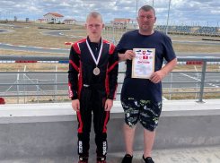 Волгодонский гонщик Евгений Баруздин вошел в тройку победителей на чемпионате по картингу