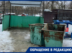 «Грязные мусорные баки стоят в неположенном месте»: волгодонцы возмущены УК и «Экоцентром»