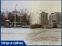 Волгодонск тогда и сейчас: зимний проспект Строителей