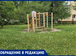 «Трава уже выросла по колено!»: жители возмущены состоянием детской площадки на улице Ленина