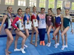 Волгодонские гимнастки завоевали призовые места в первенстве Ростовской области