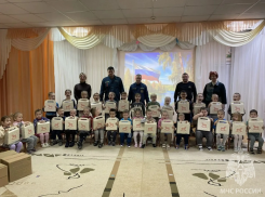 Волгодонских дошкольников обучили правилам пожарной безопасности