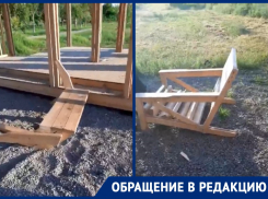 «Спасибо вандалам Волгодонска»: хулиганы по-своему видят будущий облик парка «Молодежный»
