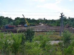 При строительстве третьего моста в Волгодонске повредили газопровод
