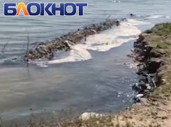 Цимлянский пляж «расплылся» от повышения уровня воды в водохранилище