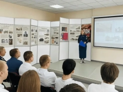 О боях и героях сражений на Дону рассказали студентам Волгодонского техникума энергетики и транспорта