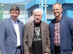 Легенда советского футбола Евгений Ловчев побывал в Волгодонске