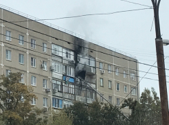 Квартира загорелась в доме на улице 30 лет Победы 