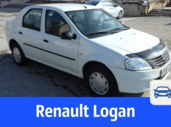 Единственный владелец продаёт белый седан Renault
