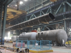 Волгодонский «Атоммаш» изготовил 16 крупных свай морской платформы