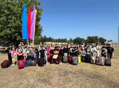 Школьники из Волгодонского района отправились на летний отдых в  урочище Тополиха
