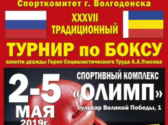 Открытие традиционного турнира по боксу памяти дважды Героя Социалистического труда А.А. Улесова состоится в Волгодонске уже сегодня