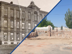 В Константиновске разрушили один из главных памятников Ростовской области здание казачьей военно-ремесленной школы