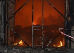 В Волгодонском районе сгорел мини-элеватор
