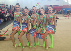 Очаровательная гимнастка из Волгодонска покоряет краснодарский помост