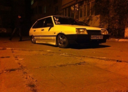 В Волгодонске из тюнингованной «девятки» украли  сабвуфер  в боевом коробе на трубе