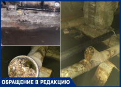 «Подвал в МКД на Курчатова затапливает канализационными отходами»: волгодонцы