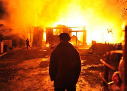 Пожилая пара погибла в огне под Волгодонском