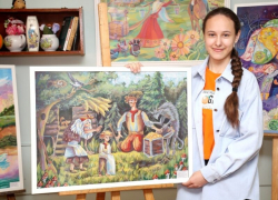 В Волгодонске открылась выставка картин юных и талантливых художников
