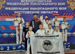 Призовые места заняли юные бойцы из Зимовников на первенстве Ростовской области по рукопашному бою памяти Героя России Михаила Ревенко