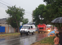 Частный дом загорелся на Горького: перекрыты несколько улиц в «старом» городе