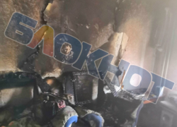 Зарядка аккумулятора привела к крупному пожару в квартире на Гагарина