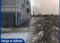 Волгодонск тогда и сейчас: сплошная стройка у парка Победы 