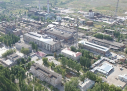 На городской ТЭЦ Волгодонска демонтировали дымовую трубу