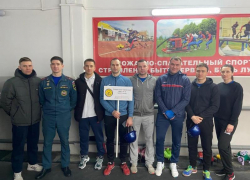 Пожарные спасатели из Волгодонска завоевали бронзу в зимнем чемпионате