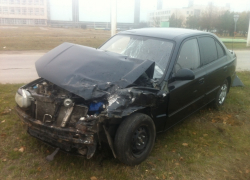 В Волгодонске на Жуковском шоссе в серьезном ДТП пострадал 30-летний водитель «Хундая»