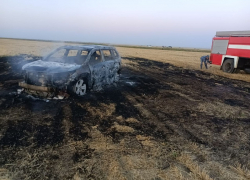 Удар был нанесен в глухой степи: фото и видео с места гибели людей от украинского БПЛА в Зимовниковском районе 