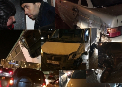 В Волгодонске причиной массового ДТП на Строителей стало отлетевшее колесо – полиция