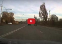 Появилось видео с места ДТП, произошедшего на улице 2-я Бетонная