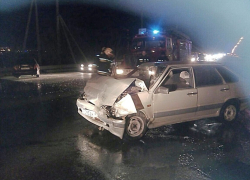 В Волгодонске в страшном ДТП столкнулись «Хундай» и «четырнадцатая»