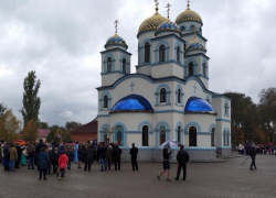 Волгодонцы приняли участие в открытии нового Храма Покрова в станице Кутейниковской